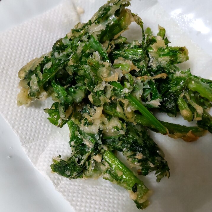 春菊のかき揚げ*